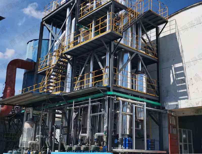 硫酸鎂、硫酸銨四效蒸發(fā)濃縮系統(tǒng)